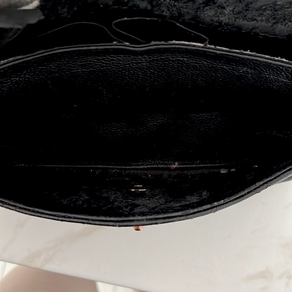 Authentic Vintage Classic Double Flap Quilted Lambskin Medium Purse NEEDS FIXING - Picture 10 of 16